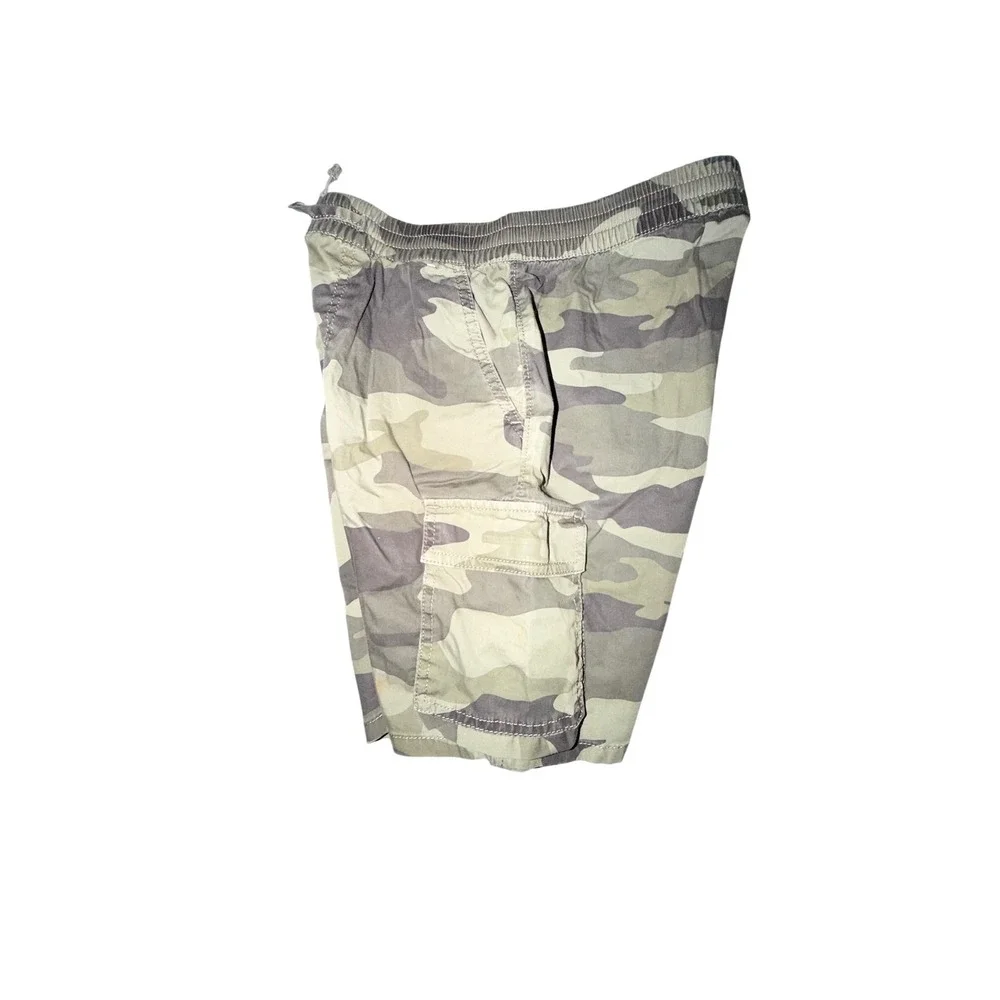 Abercrombie Kids Shorts Set Boys 11/12 Blue YPB Active Camo Cargo Excellent 2pk